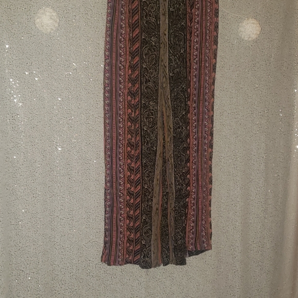 Patterned Flowy Pants - Picture 2 of 2